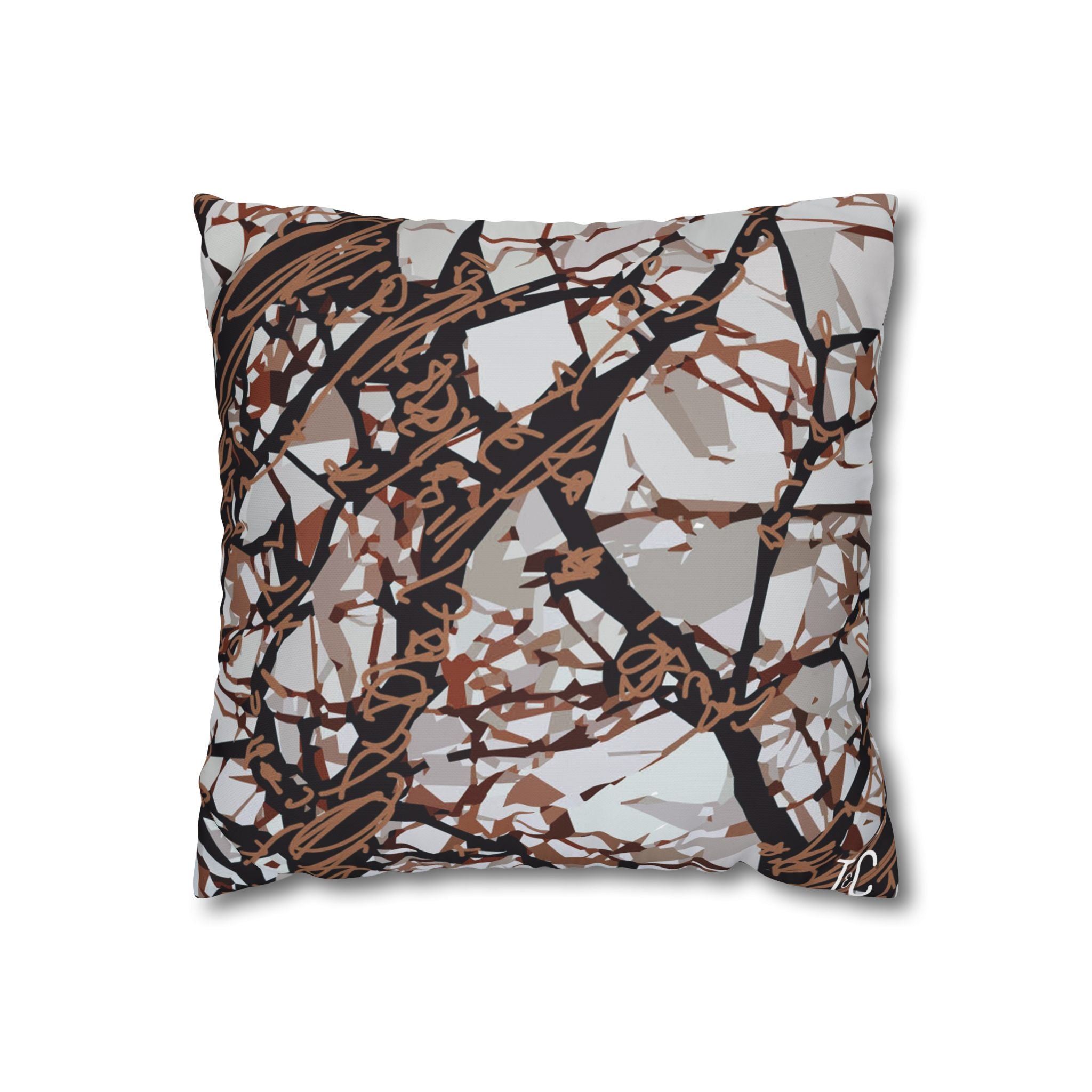 Bohemian Decorative Pillow, Artistic Home Décor, Cozy Couch Cushion, Unique Throw Pillow, Stylish Gift Idea for Home