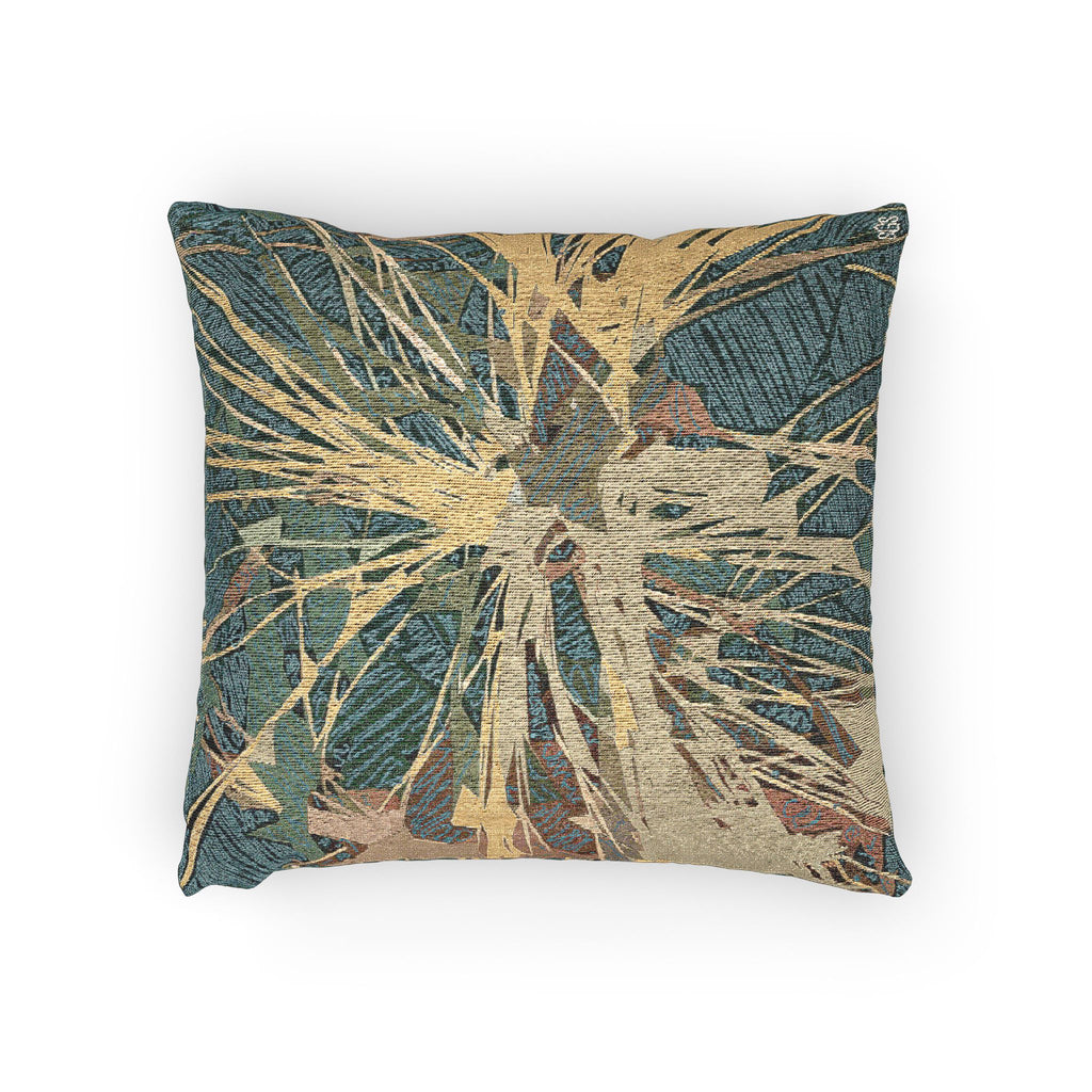 Christmas Pine- Woven Throw PIllow