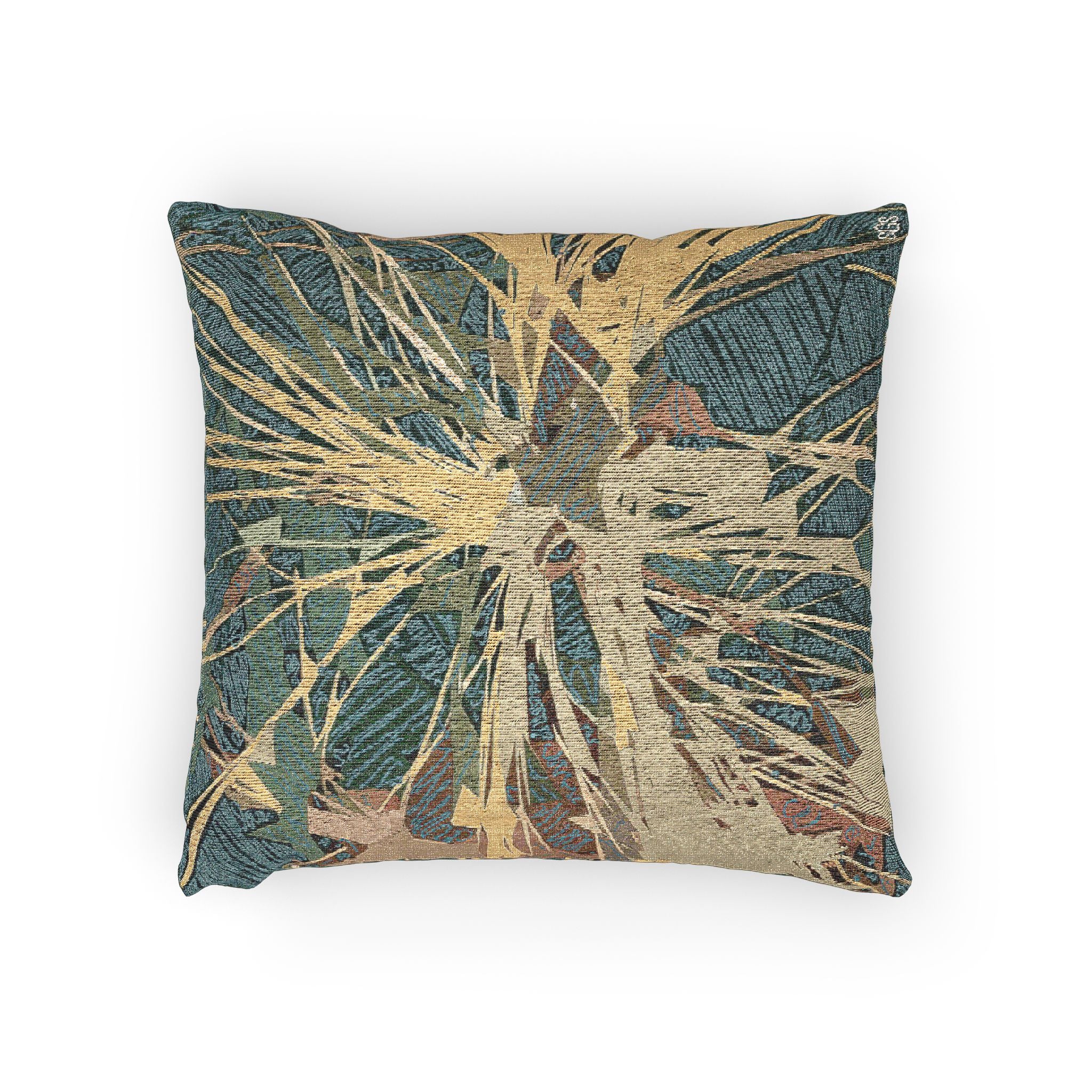 Christmas Pine- Woven Throw PIllow