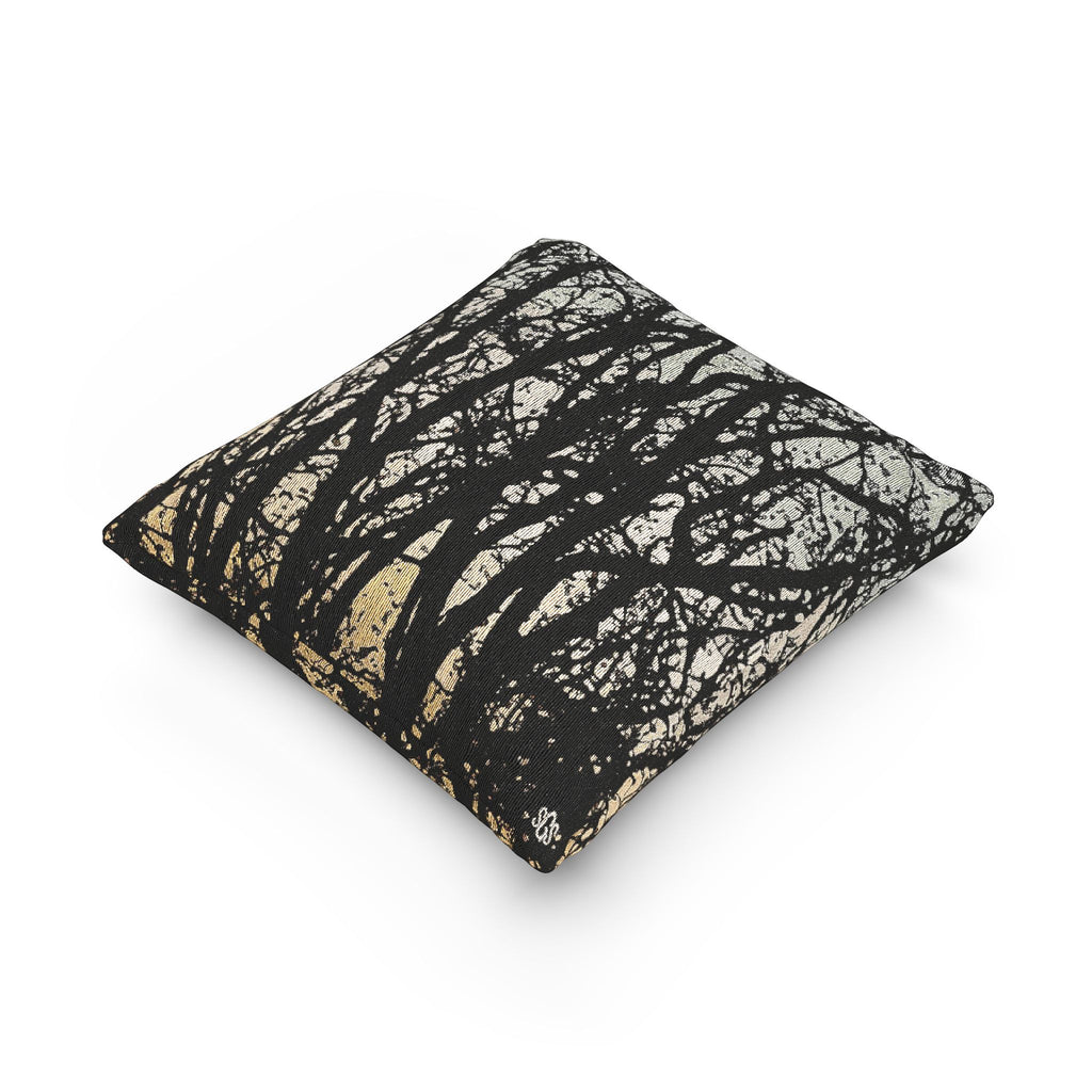 Pin Oaks at Sunset Woven Pillow