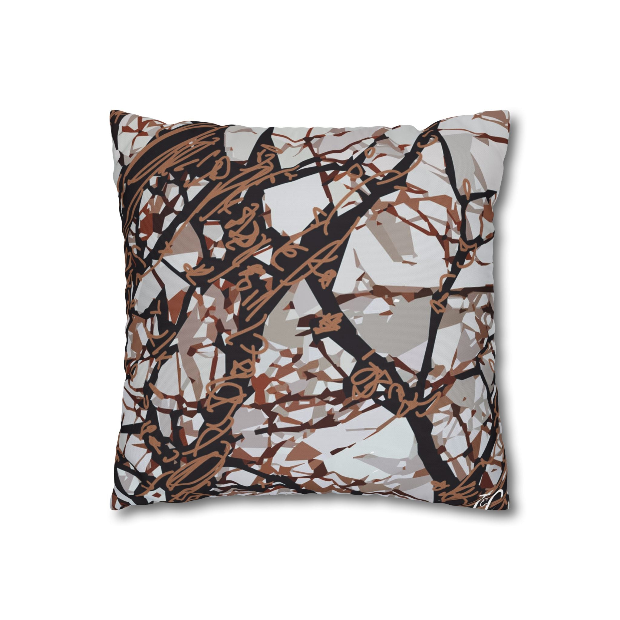 Bohemian Decorative Pillow, Artistic Home Décor, Cozy Couch Cushion, Unique Throw Pillow, Stylish Gift Idea for Home