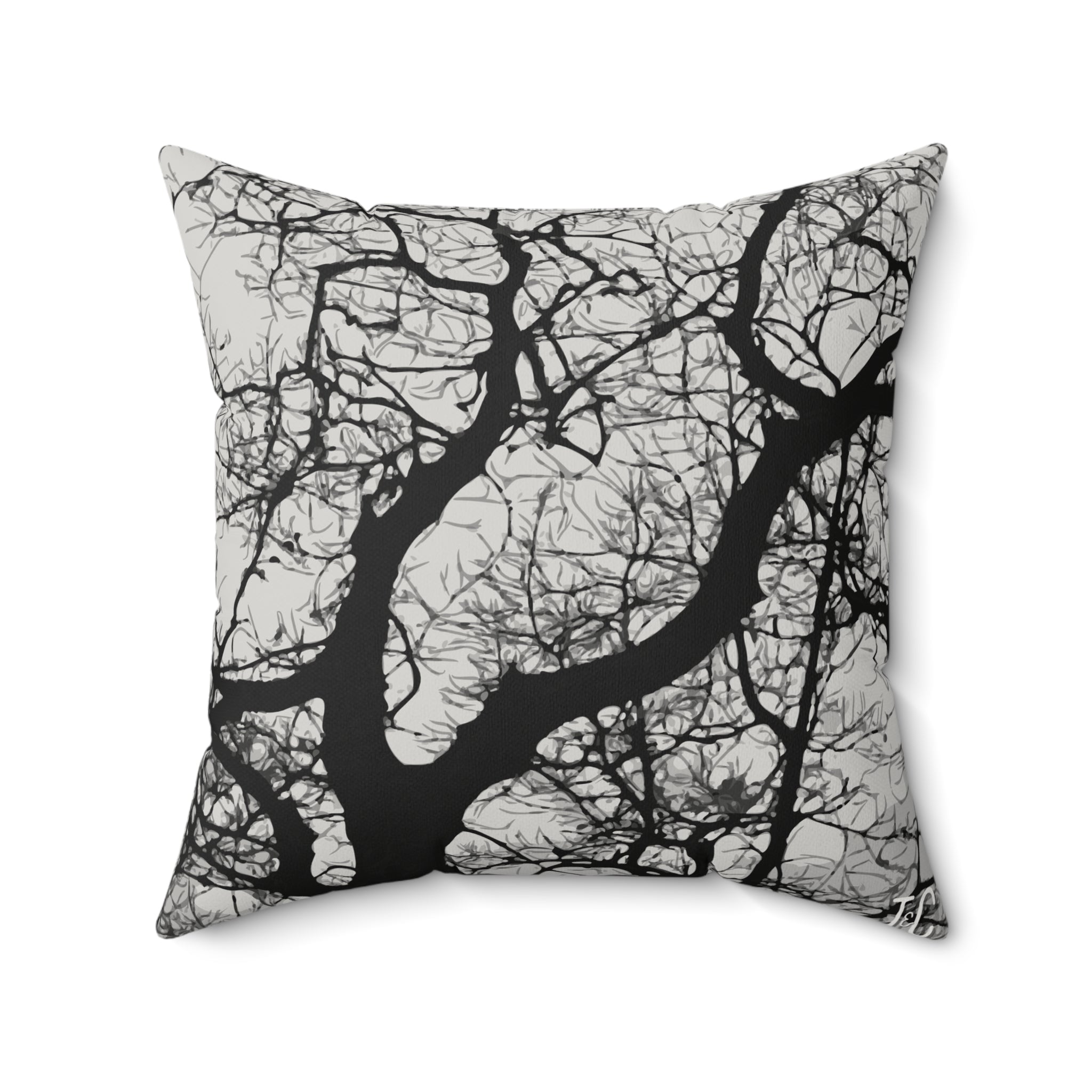 Black and White Winter Oak Polished