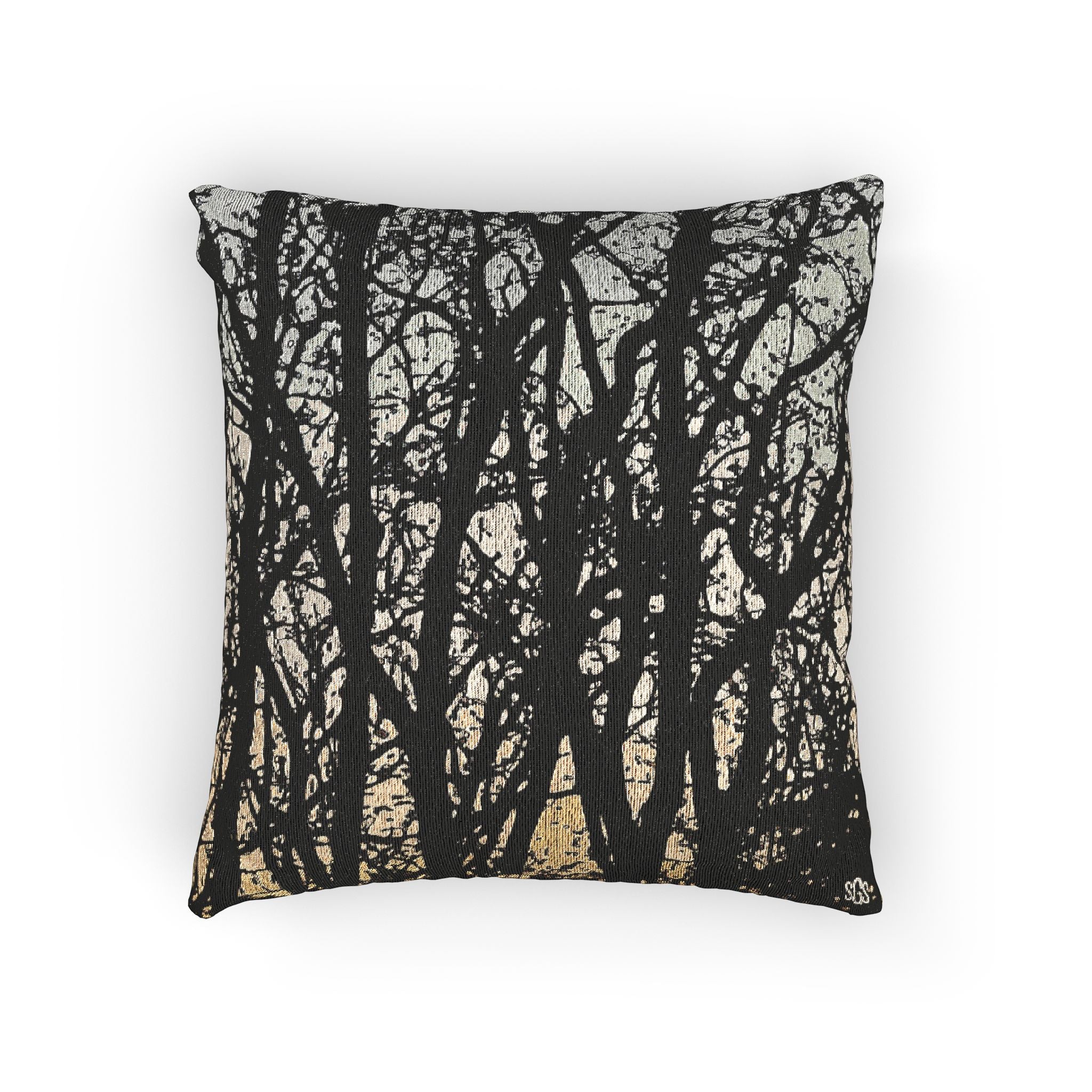 Pin Oaks at Sunset Woven Pillow