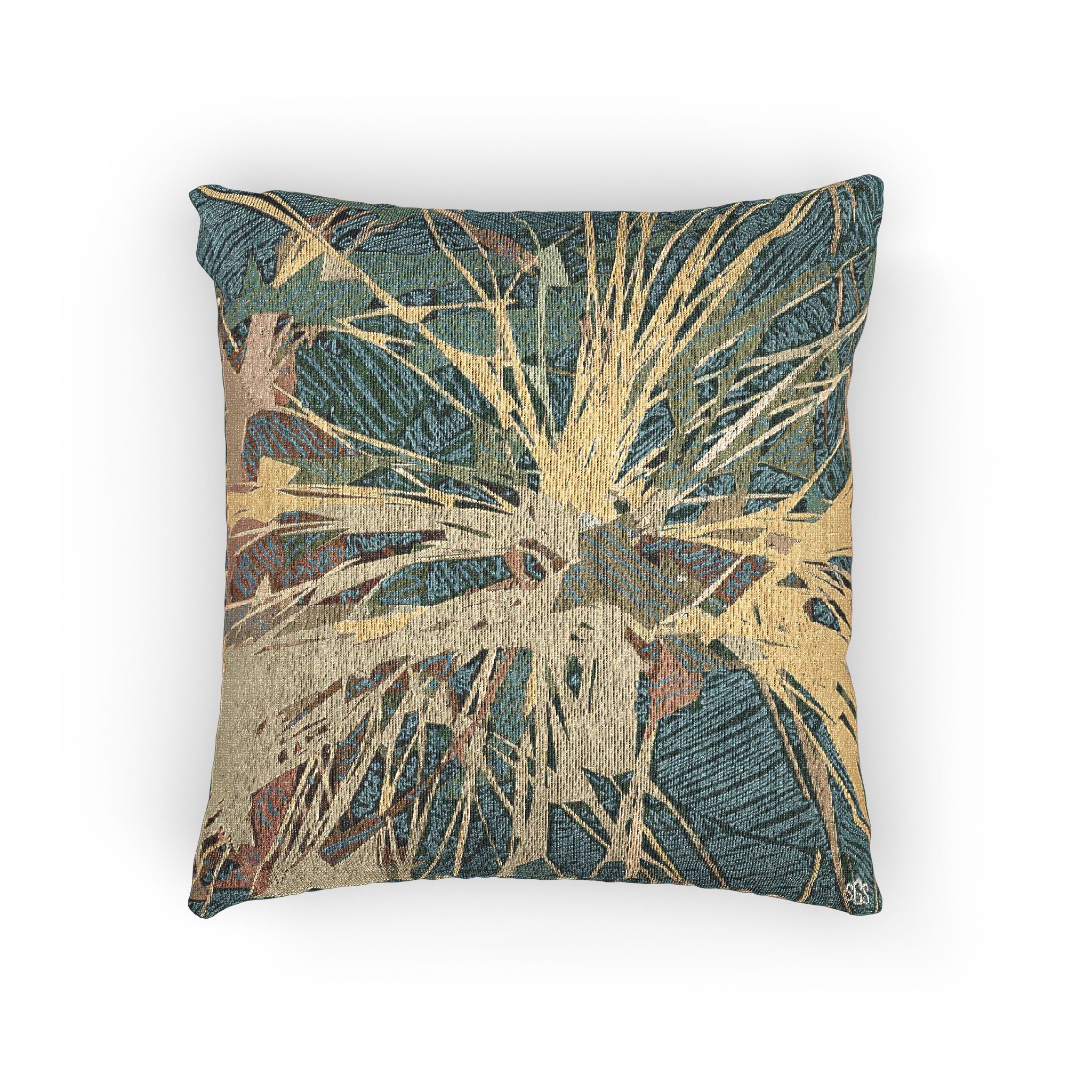 Christmas Pine- Woven Throw PIllow