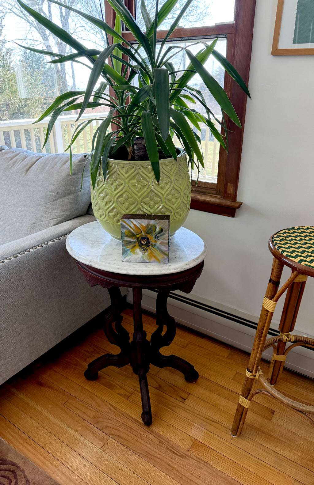 Narcissus Explosion Woodblock Painting