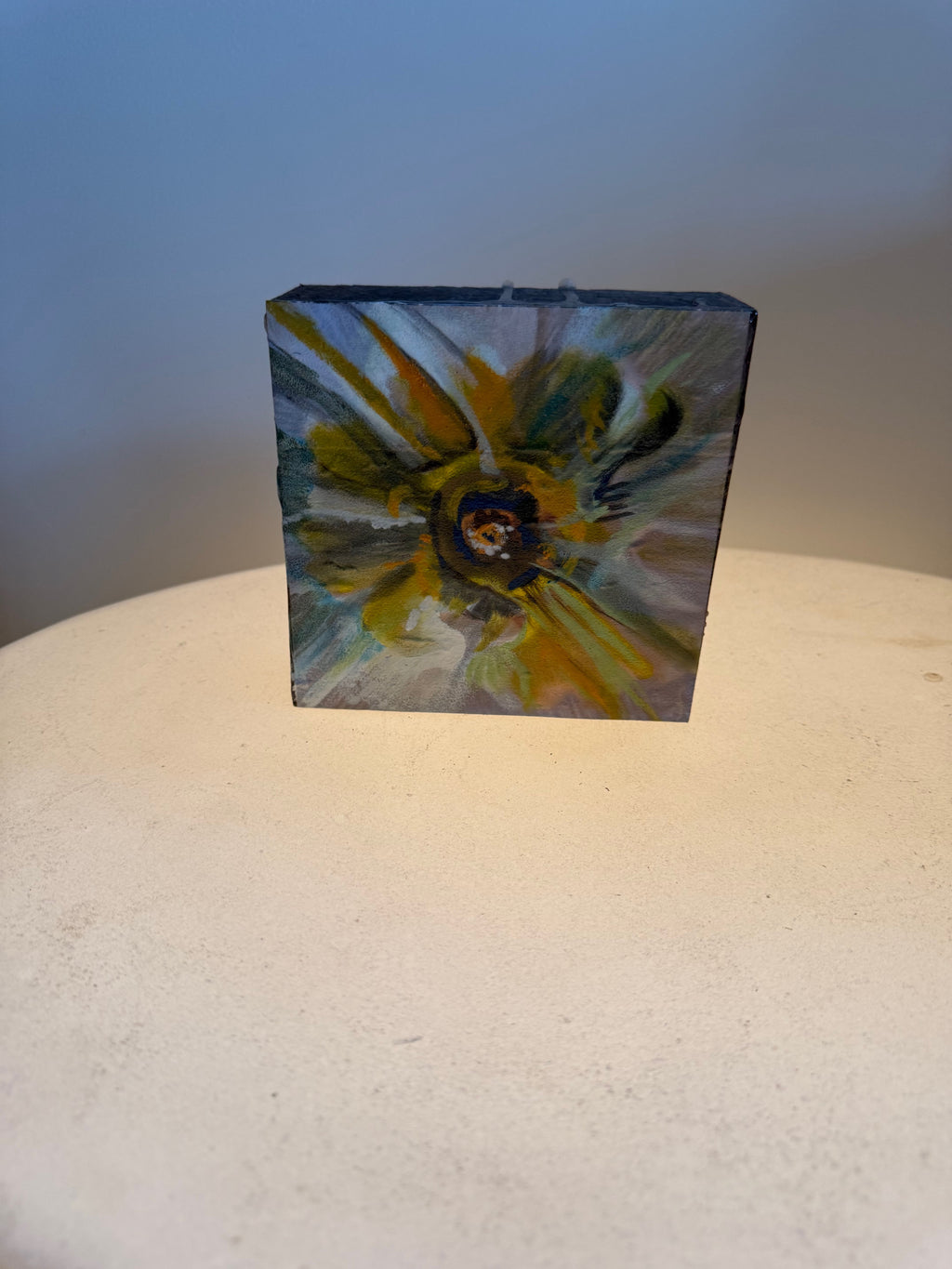 Narcissus Explosion Woodblock Painting