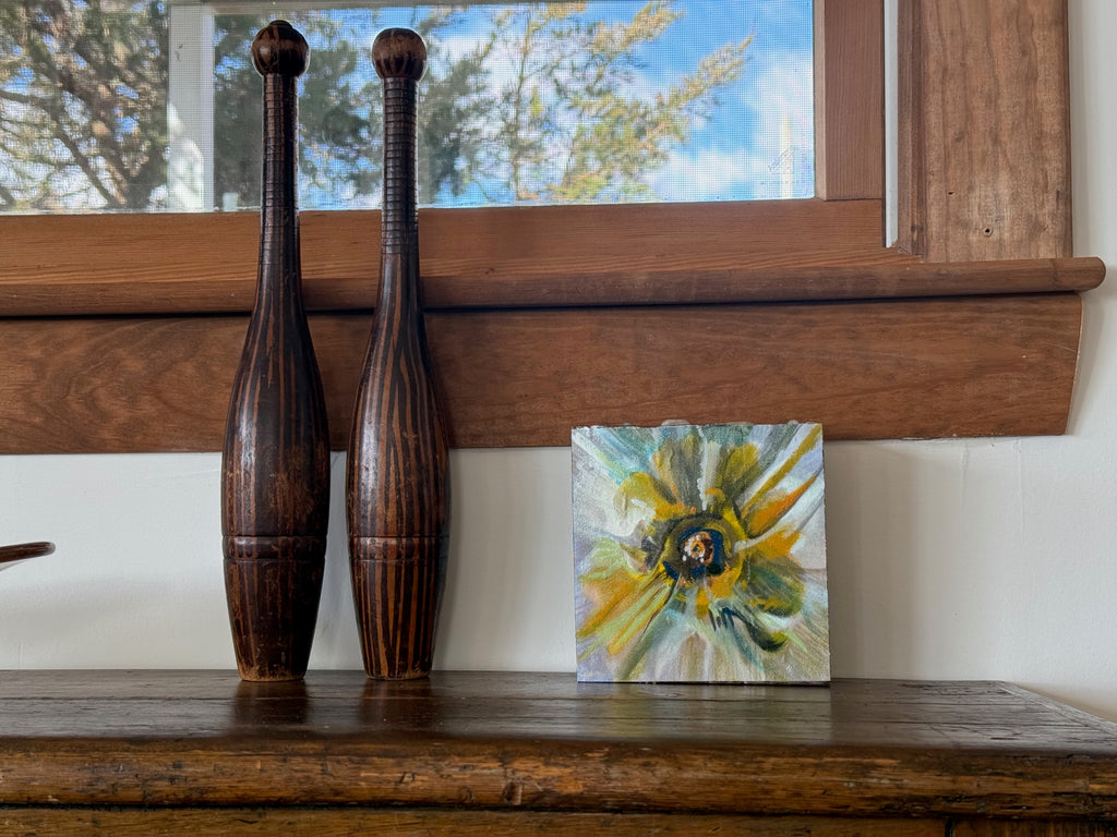 Narcissus Explosion Woodblock Painting