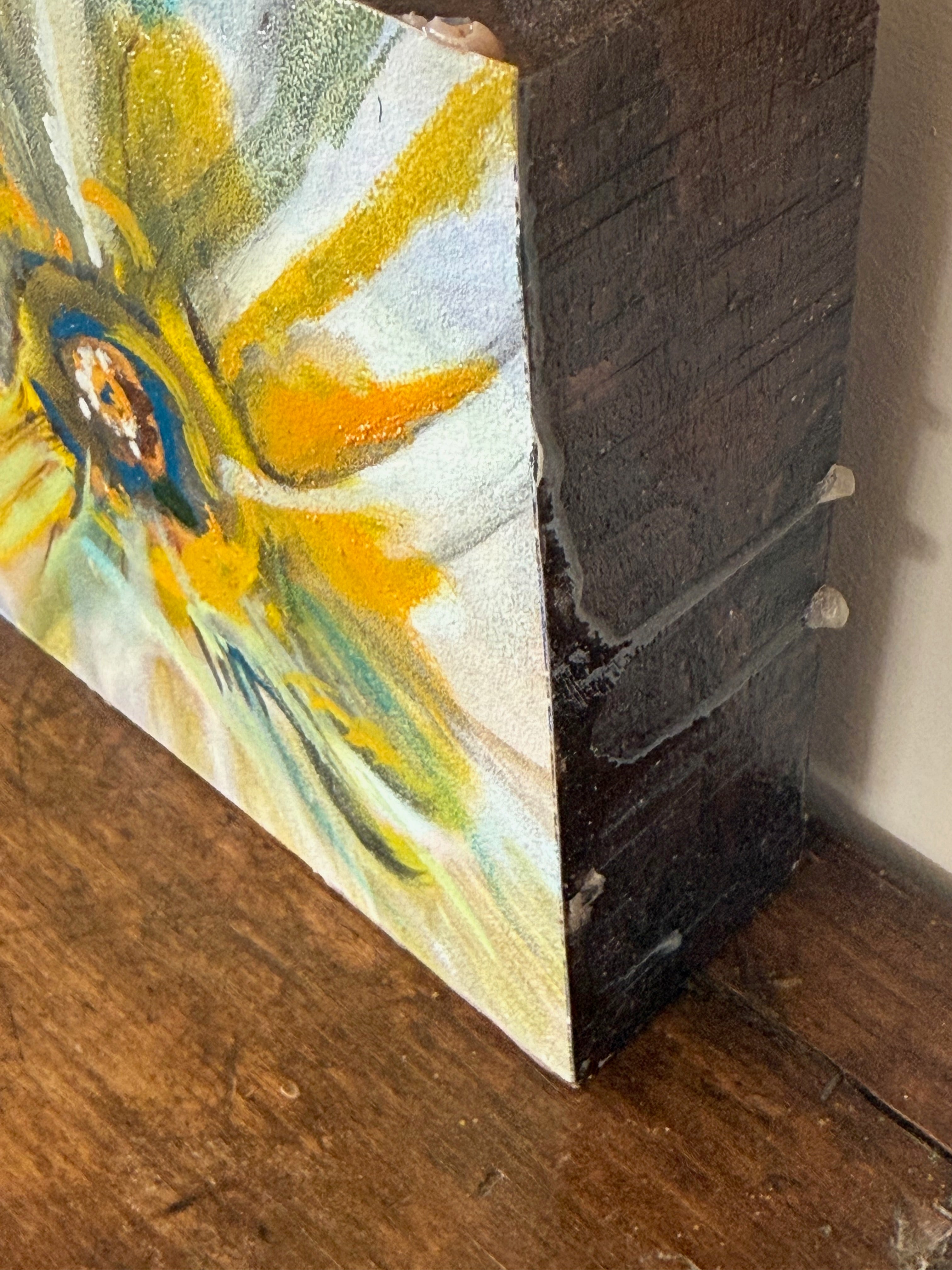 Narcissus Explosion Woodblock Painting