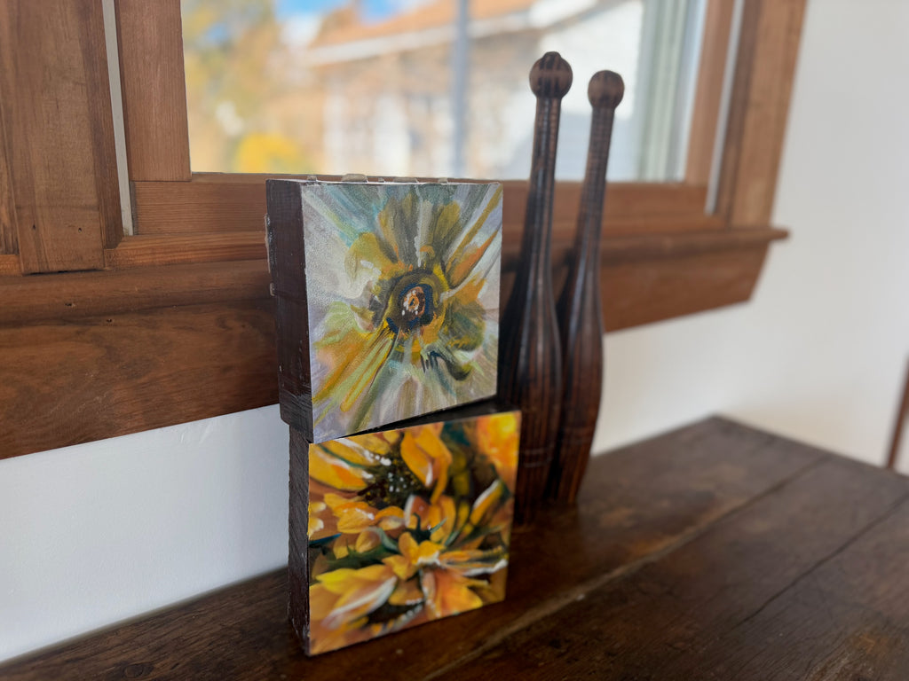 Narcissus Explosion Woodblock Painting