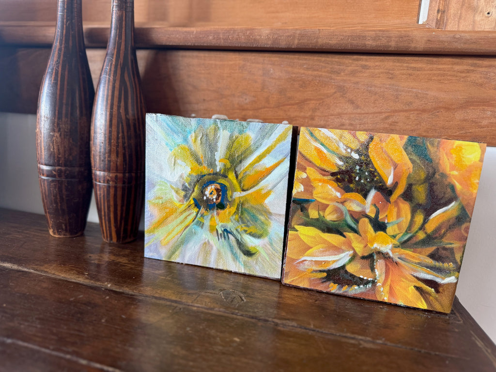 Narcissus Explosion Woodblock Painting