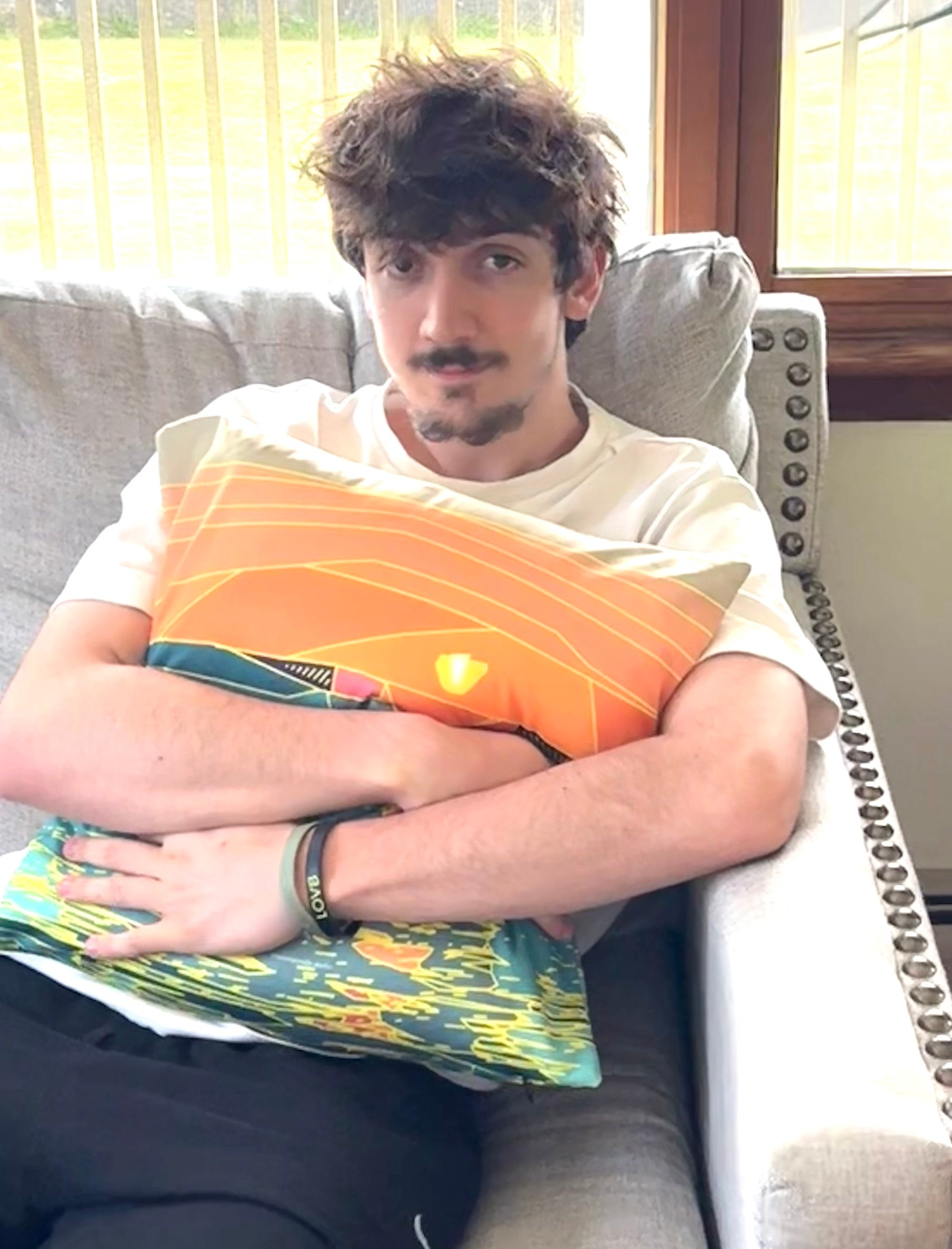 SUNSET BEACH COLLECTION: Golden Hour Sunset Pillow