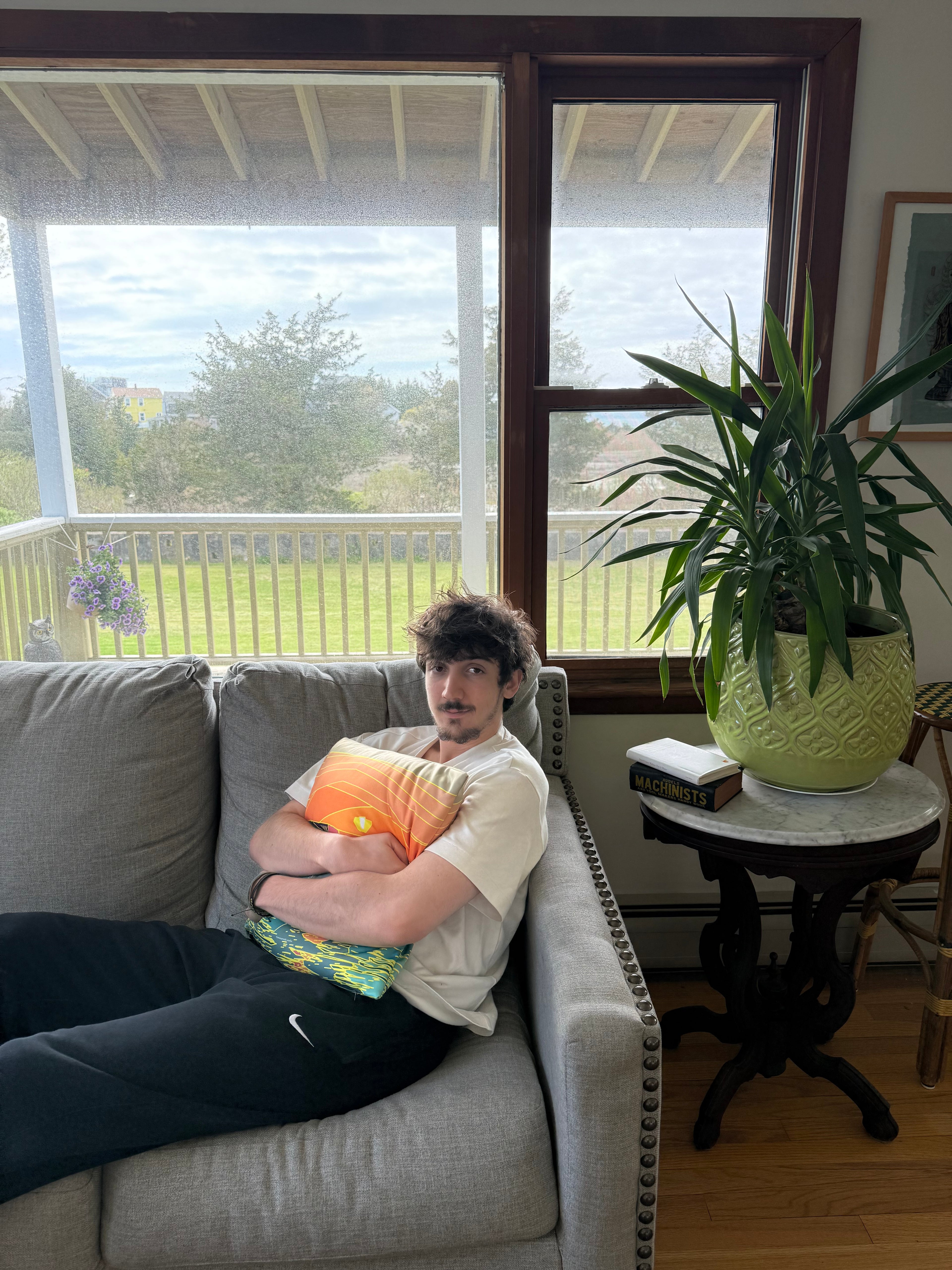 SUNSET BEACH COLLECTION: Golden Hour Sunset Pillow