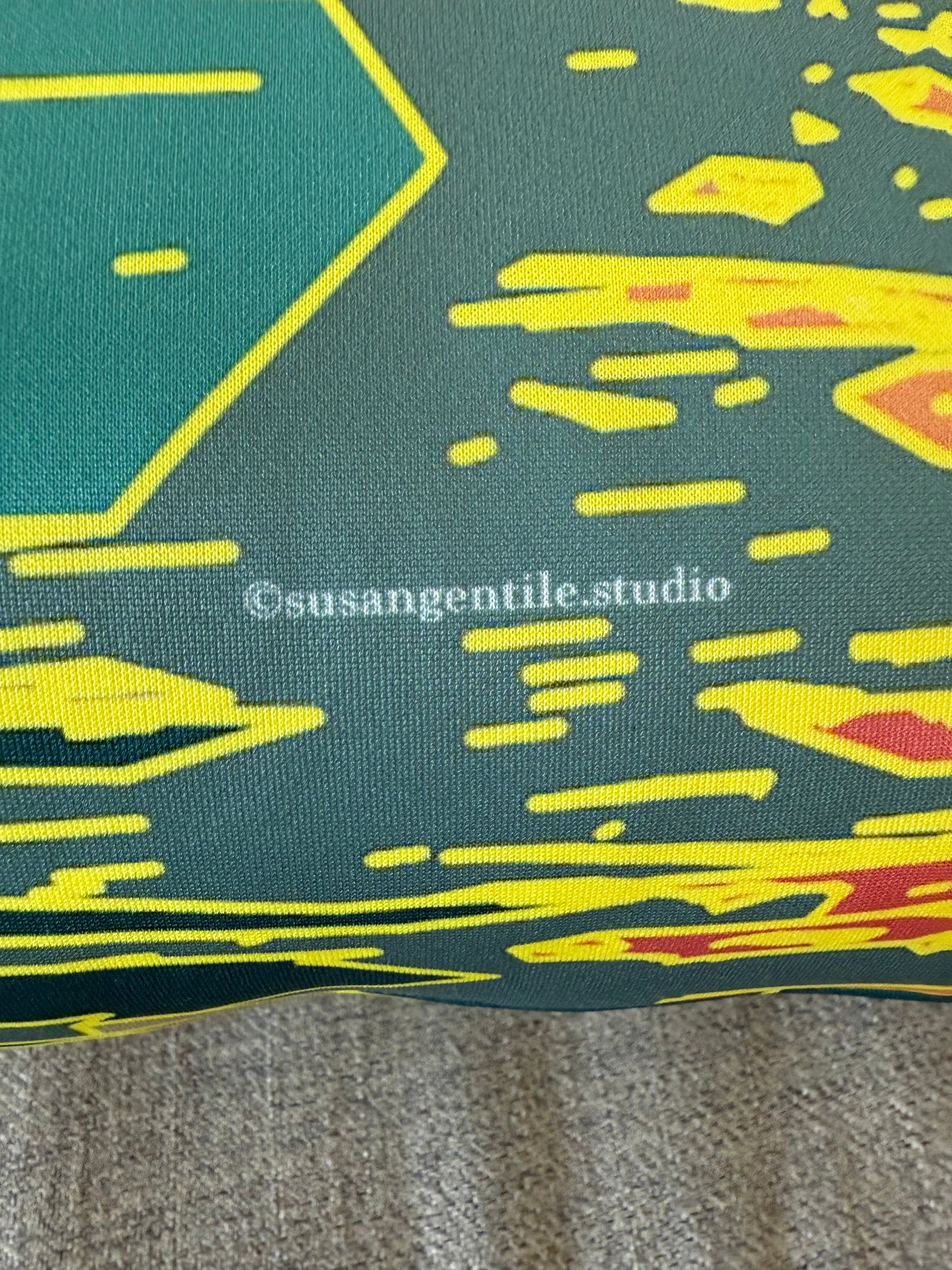 SUNSET BEACH COLLECTION: Golden Hour Sunset Pillow